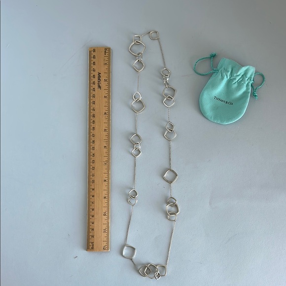 SOLD Tiffany & Co. Frank Gehry Torque Necklace Approx 32” - Picture 6 of 6